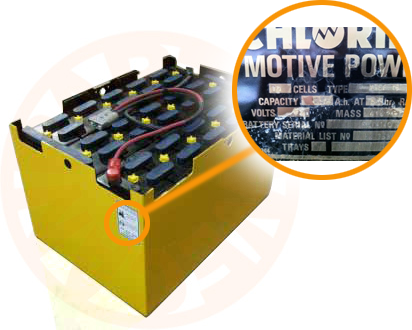 Forklift/Multi-cell Battery Identification